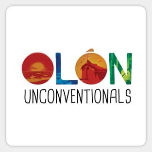 Olón Unconventionals (Light Bg) Magnet